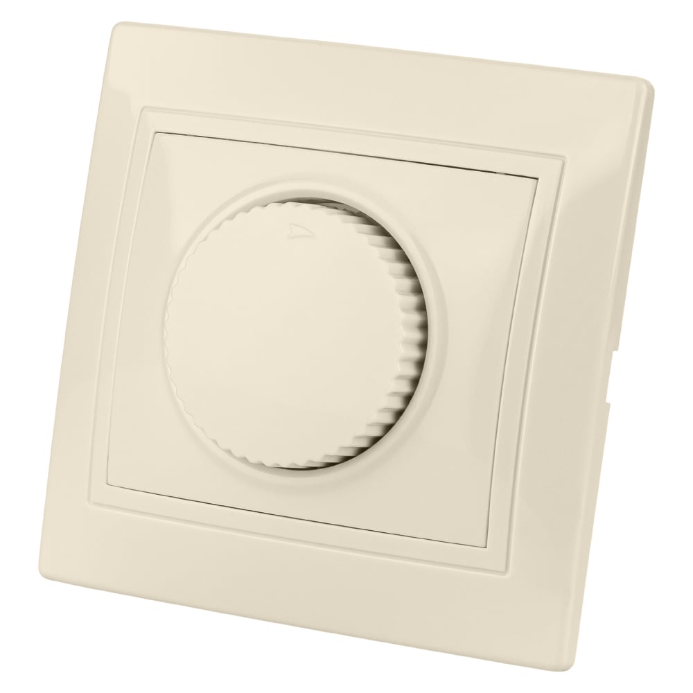 Изображение товара Поворотный светорегулятор RL 600Вт TDM ELECTRIC встраиваемый бежевый