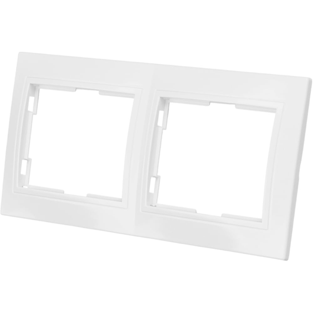 Изображение товара Двухпостовая горизонтальная рамка Таймыр SQ1814-0026 белая TDM ELECTRIC