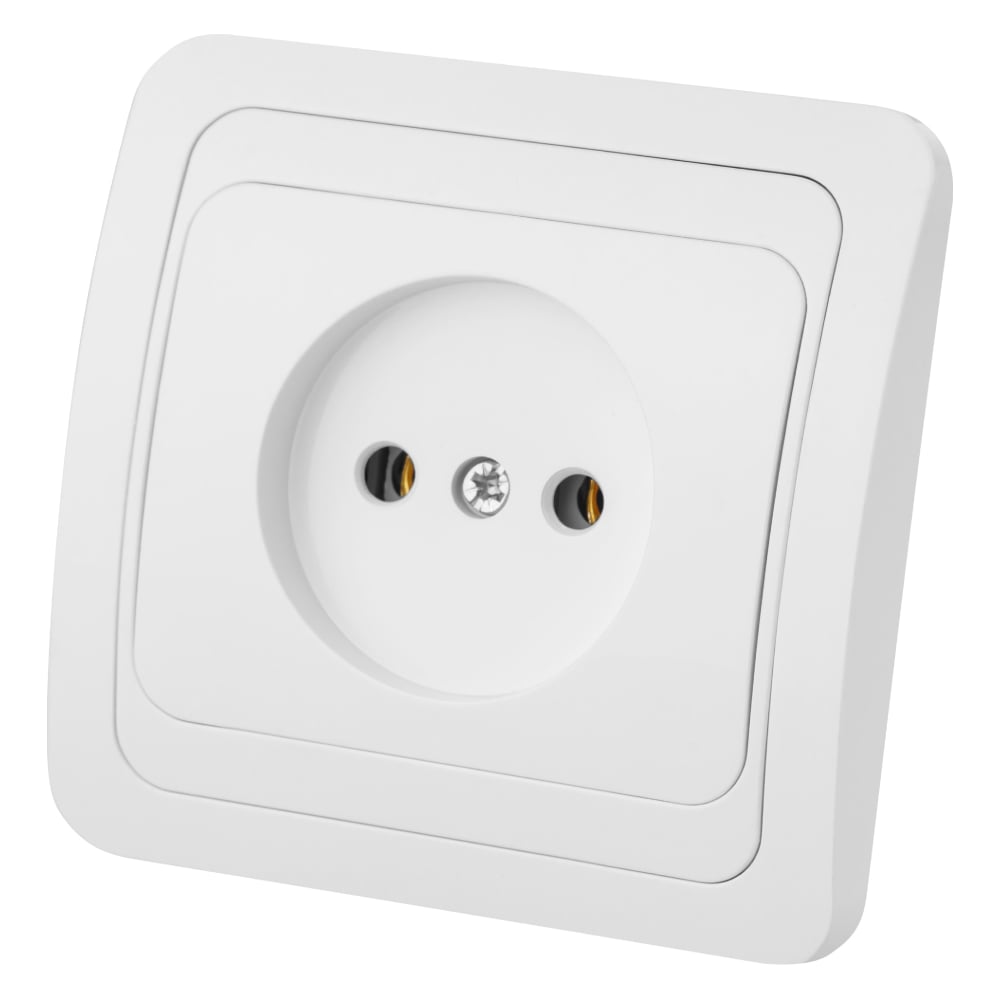 Изображение товара Розетка силовая Встраиваемая белая 10А Валдаи TDM ELECTRIC SQ1804-0007