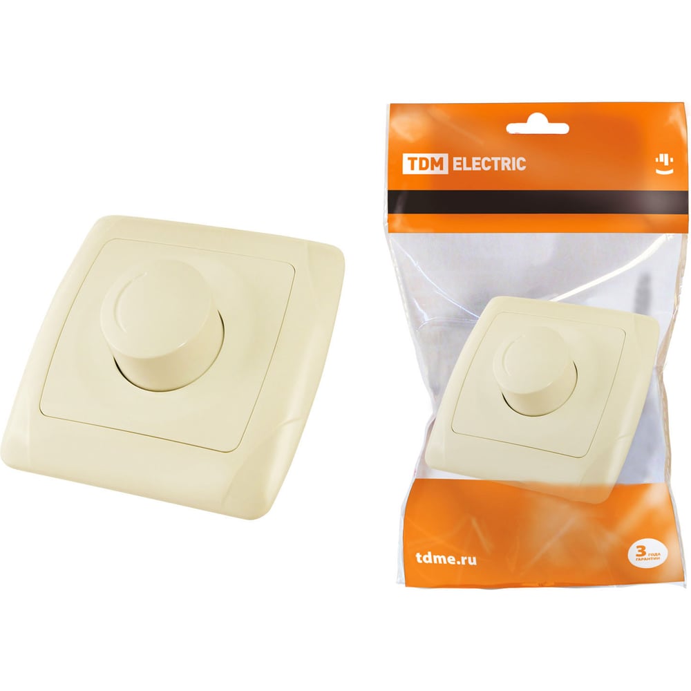 Изображение товара Светорегулятор RL 600 Вт TDM Онега для встраиваемой установки