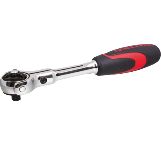 Изображение товара Трещоточный вороток IZELTAS с шарниром, 1/4" 1507062150