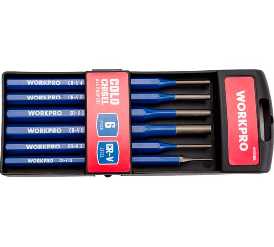 Изображение товара Набор выколоток WORKPRO 6шт WP201304