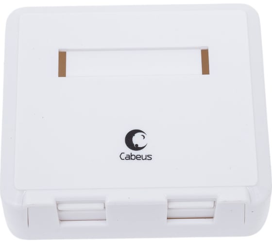 Изображение товара Корпус внешней настенной розетки Cabeus на 2 Keystone MB-2