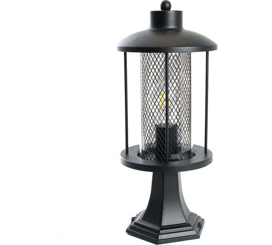 Изображение товара Садово-парковый светильник FERON PL724 на постамент 60W 230V E27, черный 48390