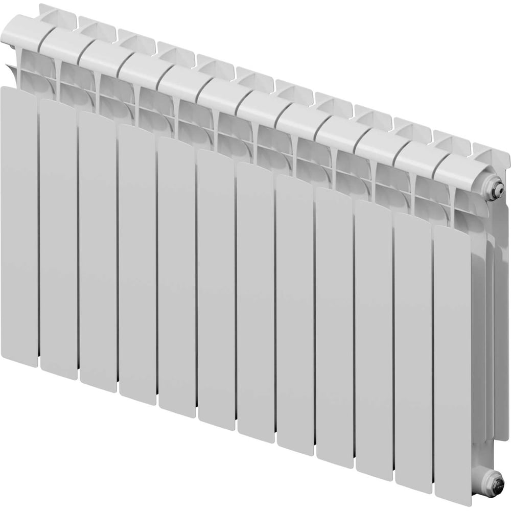 Изображение товара Биметаллический радиатор RIFAR ECOBUILD 500 12 секций, белый, настенный