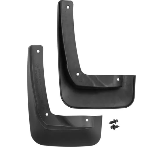 Изображение товара Брызговики передние FROSCH для VOLKSWAGEN Polo VI 2020-/SKODA Rapid 2020 - Лифтбек 2 шт.optimum, в пакете NLF.A58973.F11