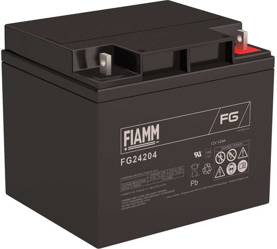 Изображение товара Аккумуляторная батарея 12В, 42 А*ч FIAMM FG24204