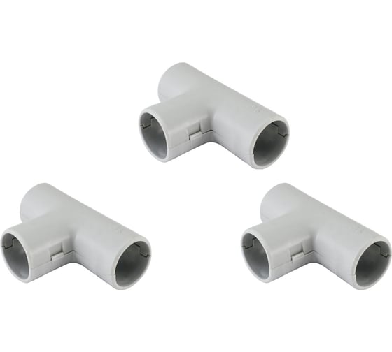 Изображение товара Соединительный тройник для трубы 16мм 50шт TDM ELECTRIC SQ0405-0021