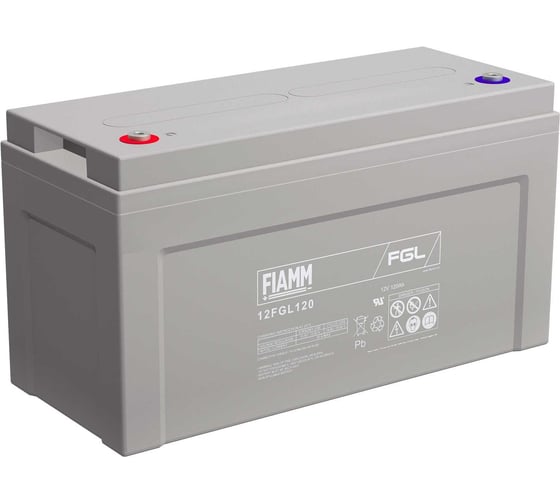 Изображение товара Аккумуляторная батарея 12 В, 120 Ач FIAMM 12FGL120