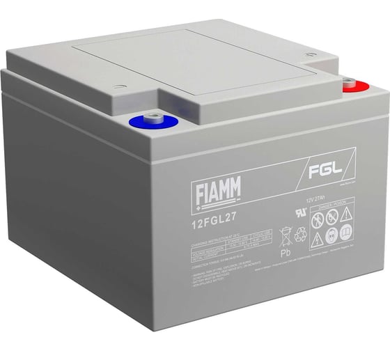 Изображение товара Аккумуляторная батарея 12 В, 27 Ач FIAMM 12FGL27