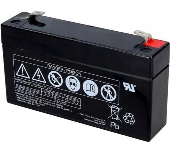 Изображение товара Батарея аккумуляторная 6 В, 1.2 Ач FIAMM FG10121