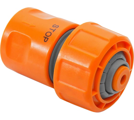 Изображение товара Соединитель для шланга 1/2" (быстросъемный с аквастопом) POLYAGRO 7575140