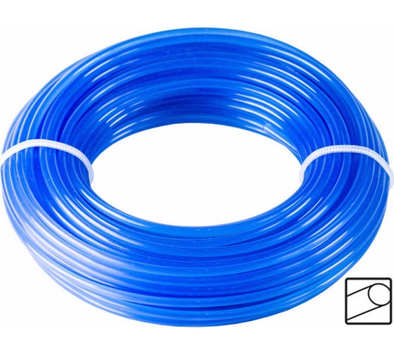 Изображение товара Леска для триммера Gold круг 1.6 мм, 15 м POLYAGRO 7704016