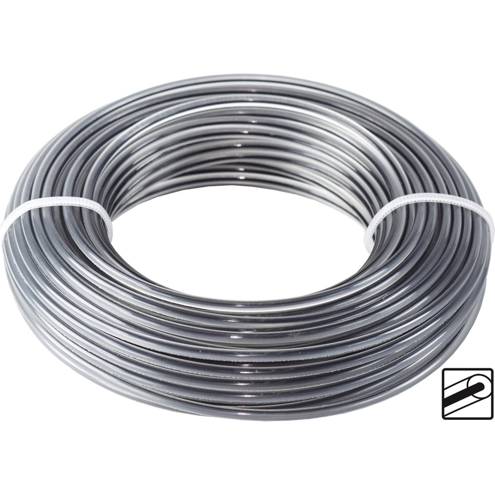 Изображение товара Леска для триммера POLYAGRO Gold двухкомпонентная "круг" 2,0мм x15м 7704720