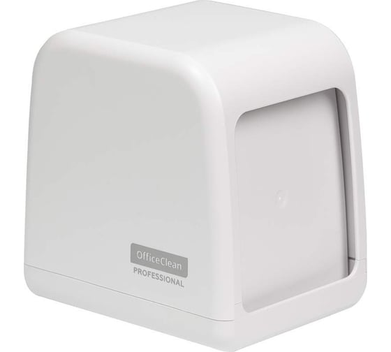 Изображение товара Диспенсер для салфеток OfficeClean professional настольный, abs-пластик, белый 275202