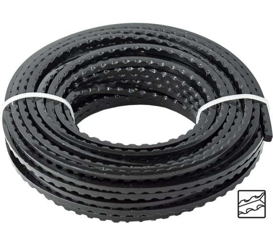 Изображение товара Леска для триммера Gold 3 мм, 10 м, пила POLYAGRO 7704830