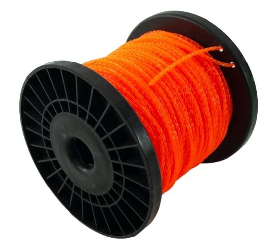 Изображение товара Леска для триммера Gold 3 мм, 100 м, витая звезда POLYAGRO 7704596