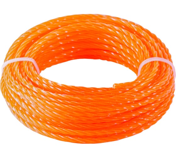 Изображение товара Леска для триммера Gold 2.4 мм, 10 м, витая звезда POLYAGRO 7704524