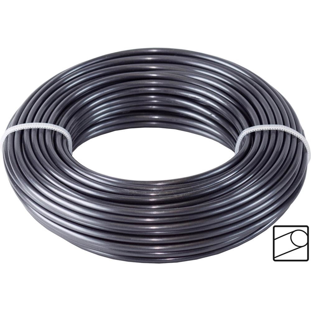 Изображение товара Леска Gold 2 мм 15 м круглая из нейлона с алюминием