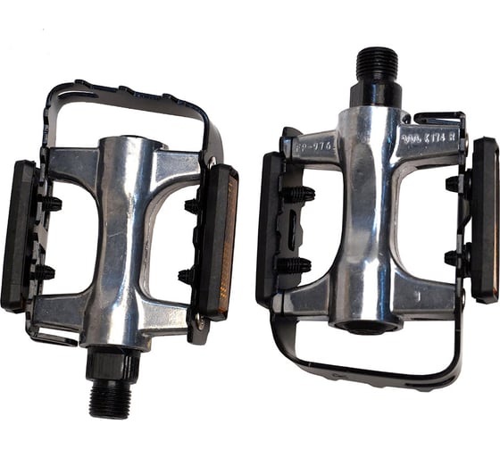 Изображение товара Педали Feimin FP-976\JK3558, 104х81мм, база алюминий, стальная ось, рамка сталь, 469гр, черный H000008015