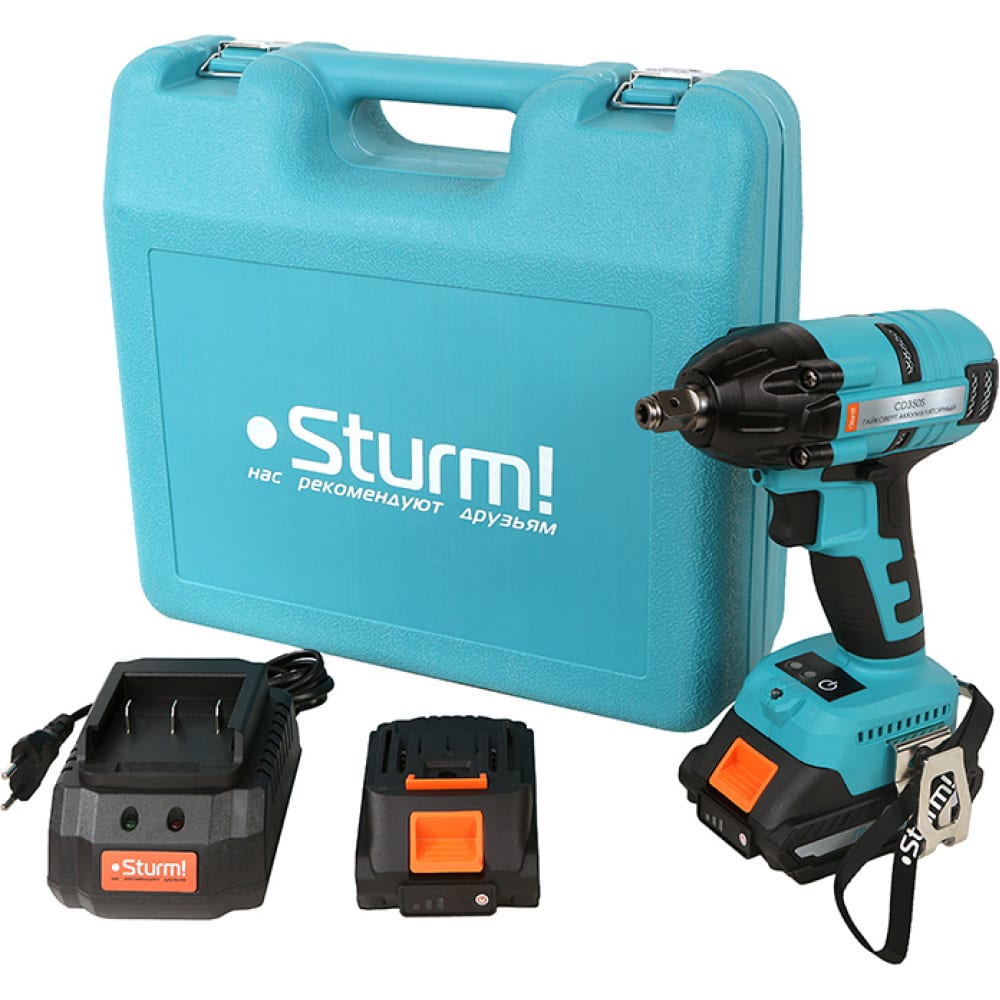 Аккумуляторного набор инструмента Sturm
