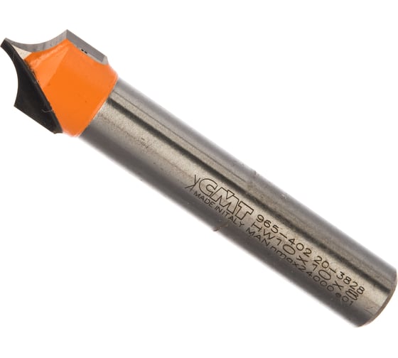 Изображение товара Фреза радиусная гравировальная (10х10 мм; R 5 мм; хвостовик 8 мм) CMT 965.402.11