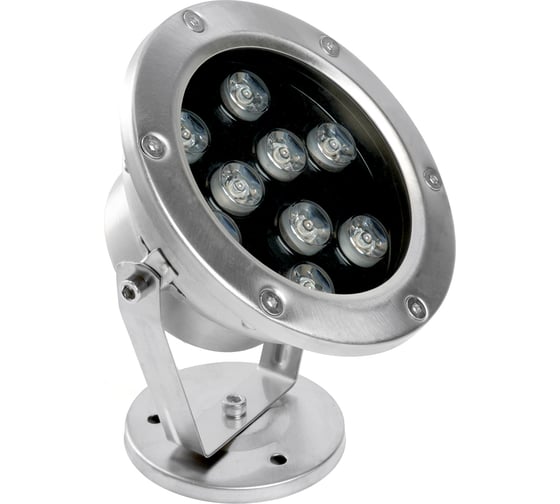 Изображение товара Подводный светодиодный прожектор FERON LL-822 140x80x160mm, 9W, AC24V, 6400K, IP68 48458