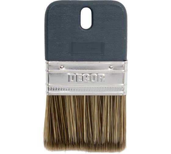 Изображение товара Декоративная кисть для финишного покрытия DECOR profi 990-075 75 мм, темный ворс 11608453