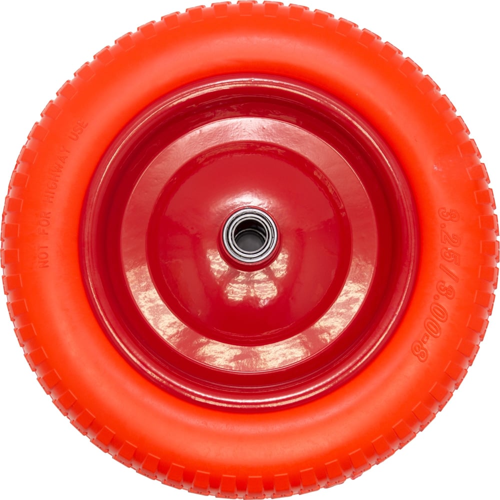 Бескамерное колесо для одноколесной тачки POLYAGRO колесо для тачки одноколесной polyagro