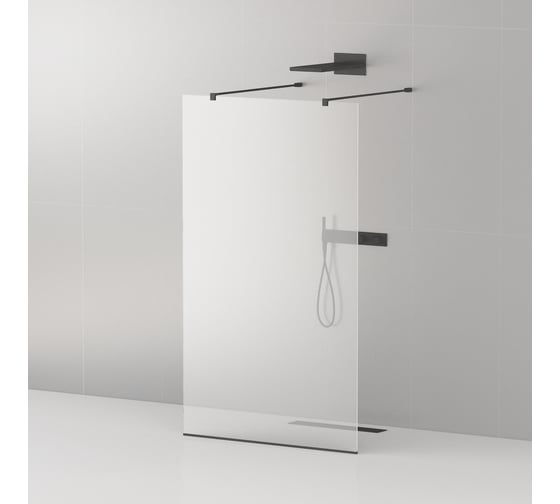 Изображение товара Душевая перегородка Cezares LIBERTA-L-2-120-120-C-NERO