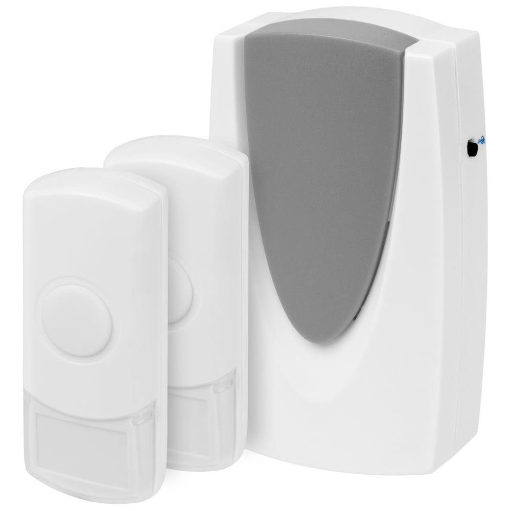 Изображение товара Беспроводной звонок TDM ELECTRIC ЗБР-12/1-36М с 2 кнопками, радиус 100 м