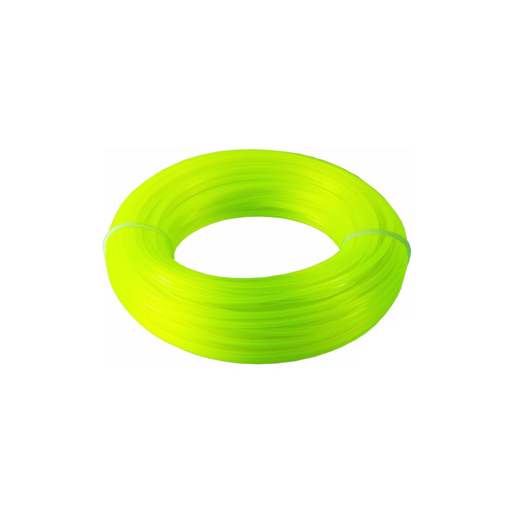 Изображение товара Леска для триммера POLYAGRO 1.6 мм 15 м звездчатая флуоресцентная