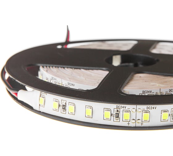 Изображение товара Светодиодная лента ELF 600SMD диодов (2835), 24В, 5м, ГИПЕР, белый нейтральный 4000-4500К ELF-600SMD2835NWnw-Hy24