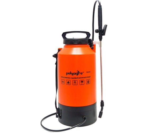 Изображение товара Садовый аккумуляторный опрыскиватель POLYAGRO 8 л 7574114
