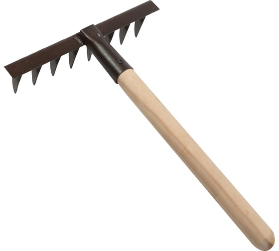 Изображение товара Грабли POLYAGRO 8-зубые, деревянная рукоятка 7662105