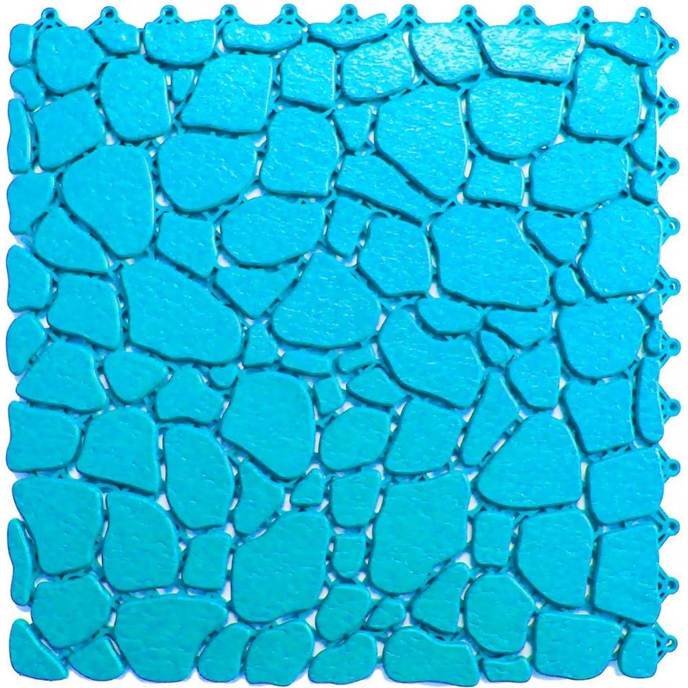 скатерть прямоугольная joyarty графические камушки из сатена 120x145 см Модульные коврики ПластФактор