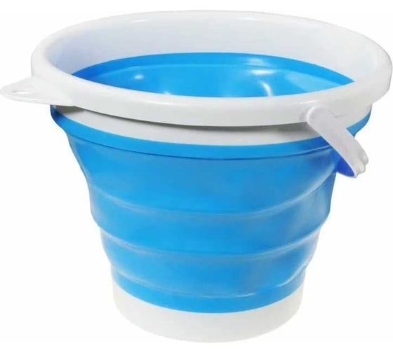 Изображение товара Складное силиконовое ведро EUROHOUSE 10 л 15406