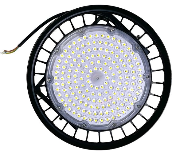 Изображение товара Светодиодный светильник KRASO uf(s) угол 120гр. 200Вт 230В 6000К 28000Лм ip65 лира + подвес UF(S)-200(120)