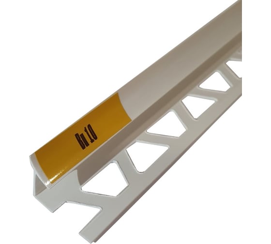 Изображение товара Раскладка внутренняя для плитки Ideal 8 мм, 2.5 м, 001 белый Вп8 001 БЕЛ