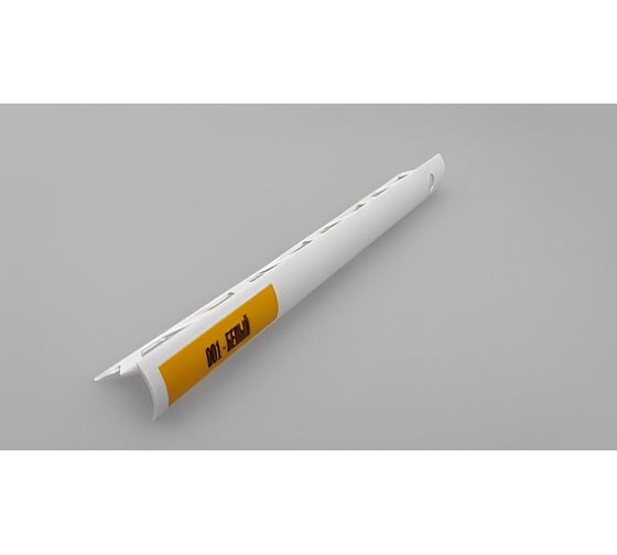 Изображение товара Раскладка наружная для плитки Ideal 10 мм, 2.5 м, 001 белый Нп10 001 БЕЛ