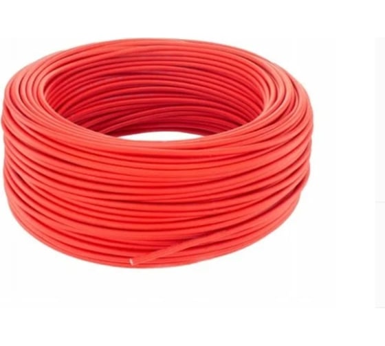 Изображение товара Одножильный провод Wurth красный 0,75Qмм, (бухта 50 м.) 9501007080990 50