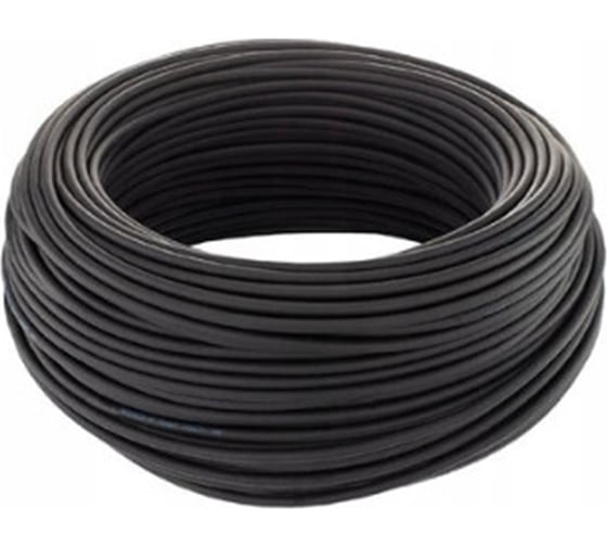 Изображение товара Одножильный провод Wurth черный 1,0Qмм, (бухта 50 м.) 9501007087990 50