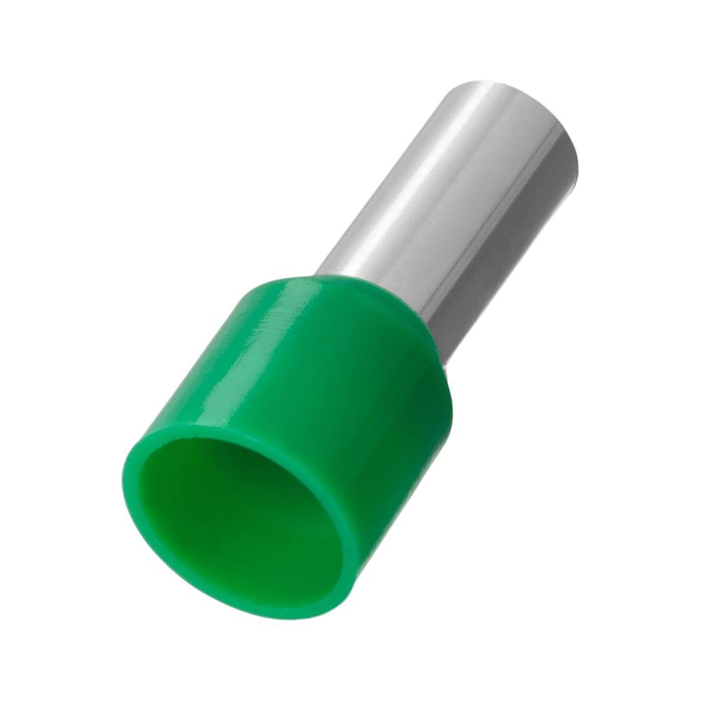 Изображение товара Наконечник-гильза TDM ELECTRIC Е16-12 16мм2 с изолированным фланцем 100шт SQ0512-0007