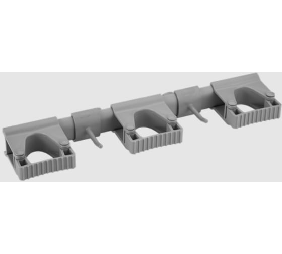 Изображение товара Гигиеничное гибкое настенное крепление Vikan 420 мм, серый цвет 101188