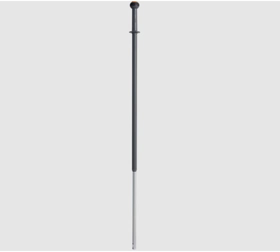 Изображение товара Алюминевая телескопическая ручка Vikan 1150 - 1730 мм, D29 мм, серый цвет 296218