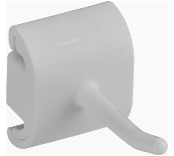Изображение товара Гигиеничное настенное крепление и одинарный крюк Vikan 41,5 мм, белый цвет 10125