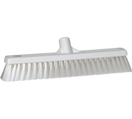 Изображение товара Щетка для подметания пола Vikan мягкая, 410 мм, мягкий ворс, белый 31795