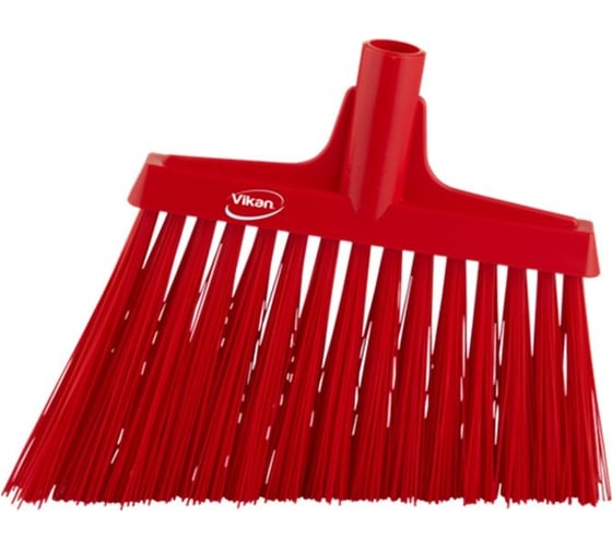 Изображение товара Щетка для подметания Vikan с ворсом под углом, 290 мм, жесткий ворс, красный 29144
