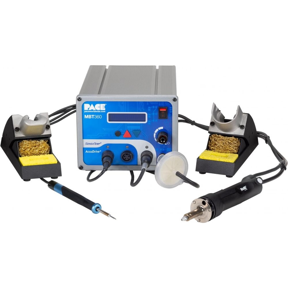 Изображение товара Паяльная станция PACE MBT360 с инструментами TD200 SX100 профессиональное оборудование