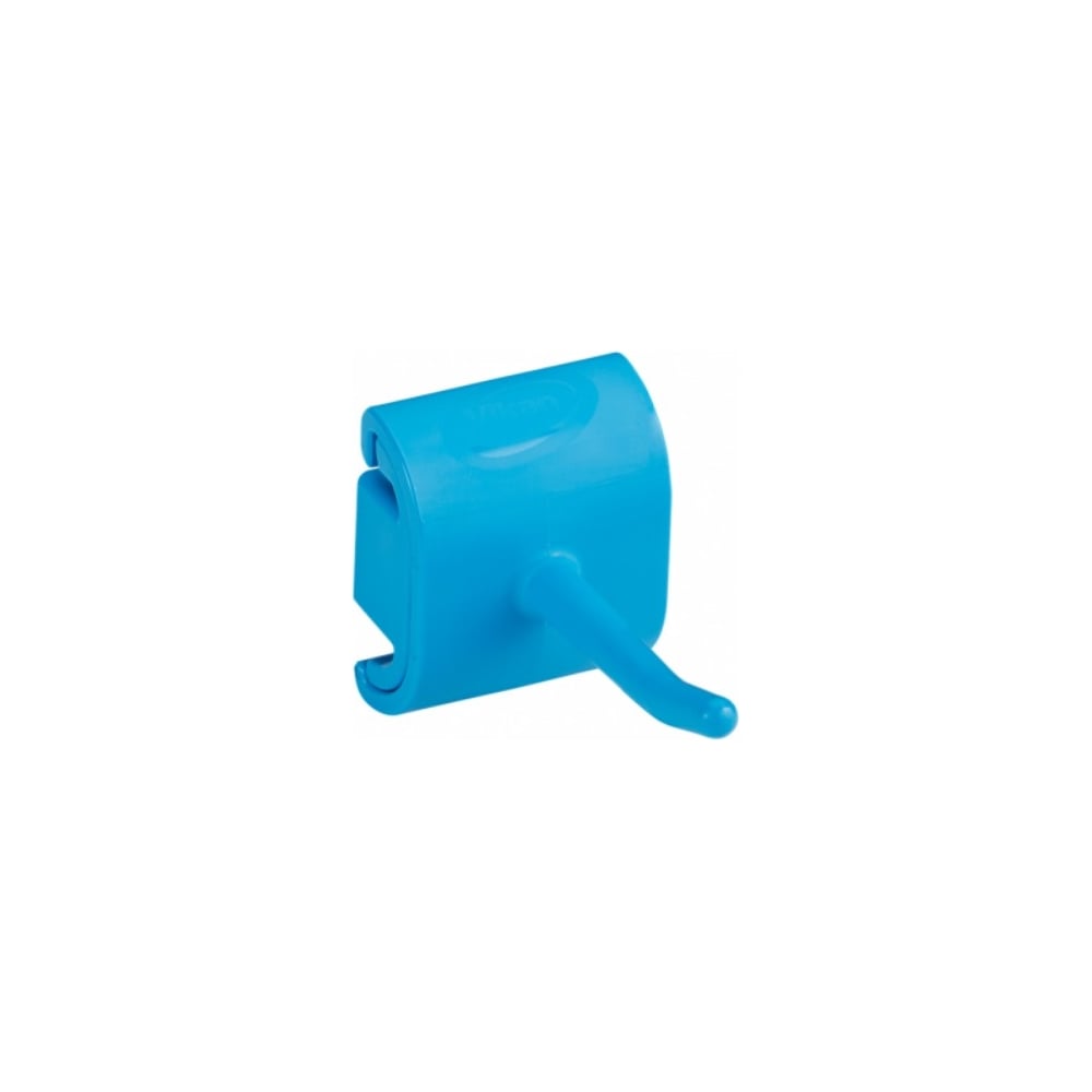 Гигиеничное настенное крепление и одинарный крюк Vikan, цвет синий 10123 - фото 1